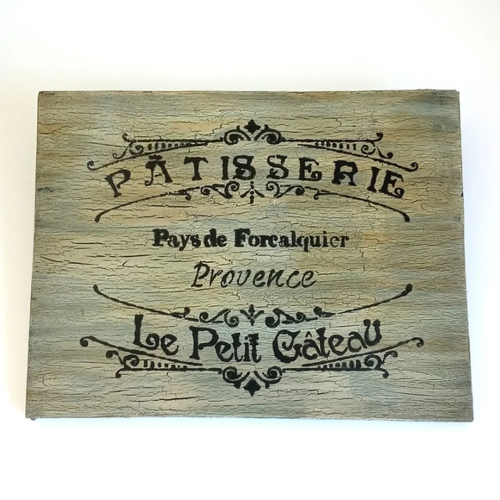 French Cottage Wooden Shabby Chic Wall Art